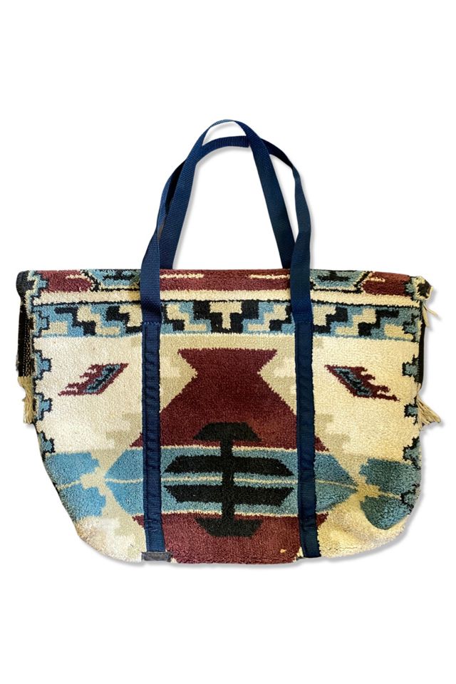 1970s Carpet Overnight Bag Selected By Ritual Vintage #1