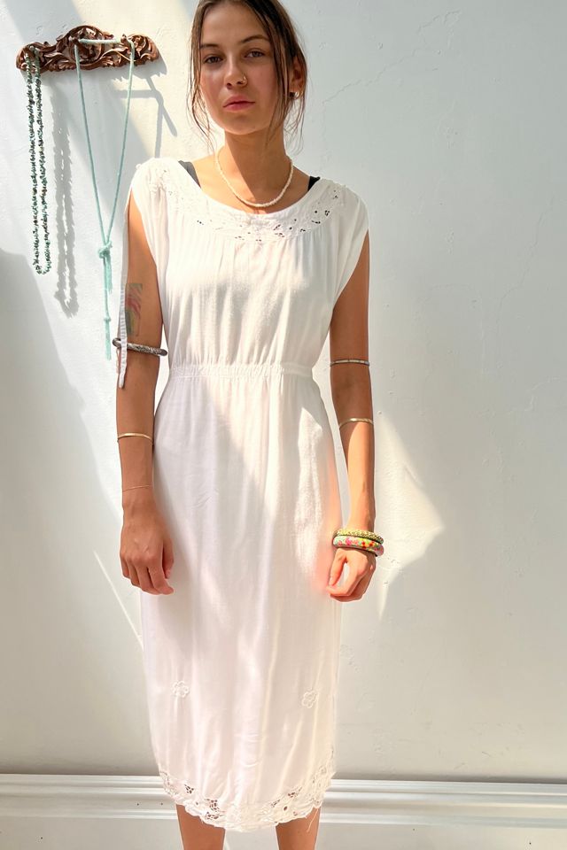 Vintage Blanco Bali Mesh Dress Selected by Anna Corinna | Free People