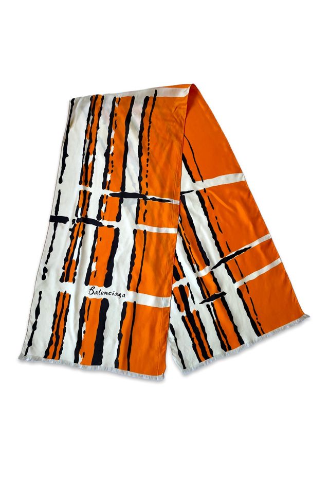 balenciaga scarf vintage