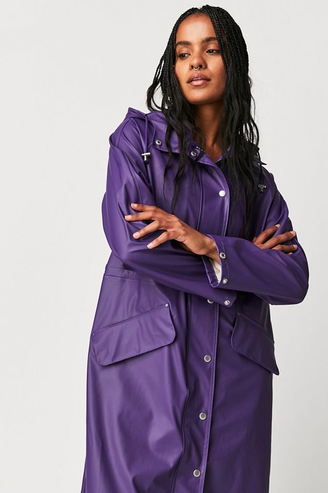 Womens purple rain store jacket