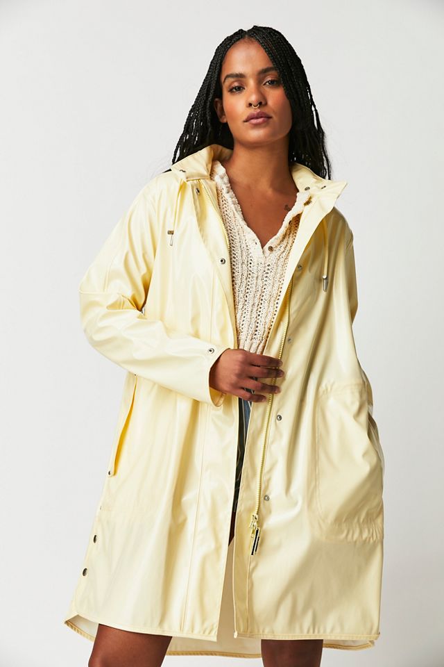 Ilse jacobsen store yellow raincoat