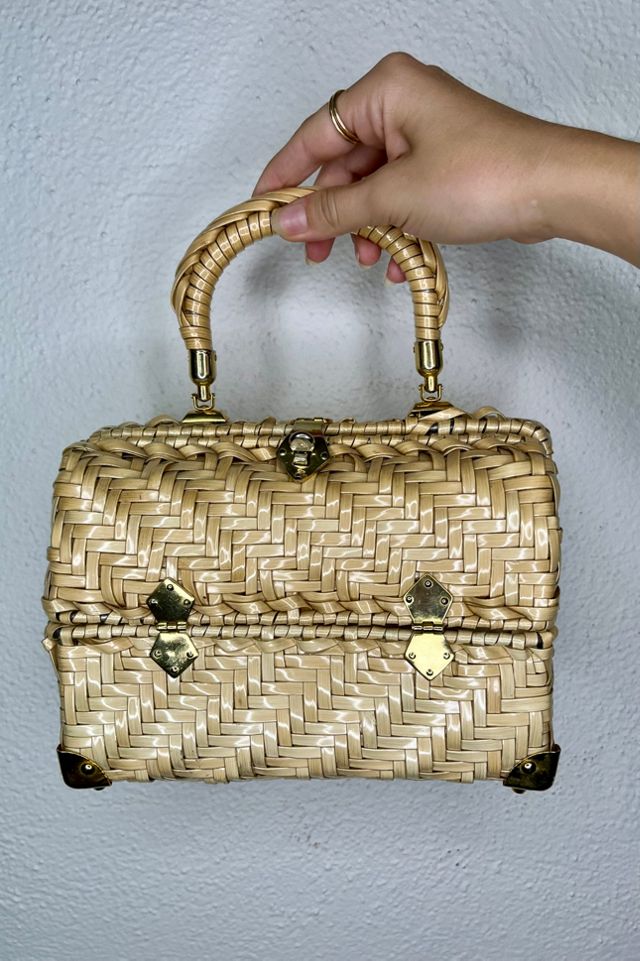 1960's Basket Handbag Selected by Wax Plant | Free People