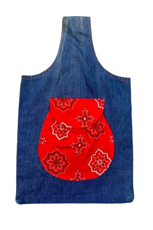1950s Vintage Handmade Denim Bag Selected by BusyLady Baca & The Goods