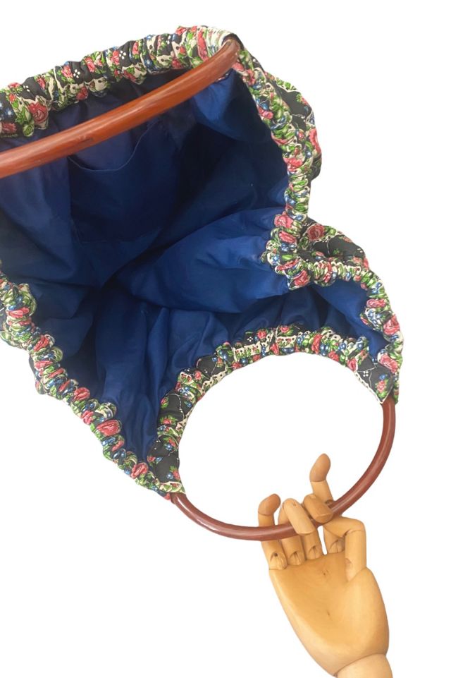 1970s Vintage Quilted Floral Hand Bag Selected by BusyLady Baca & The Goods #1