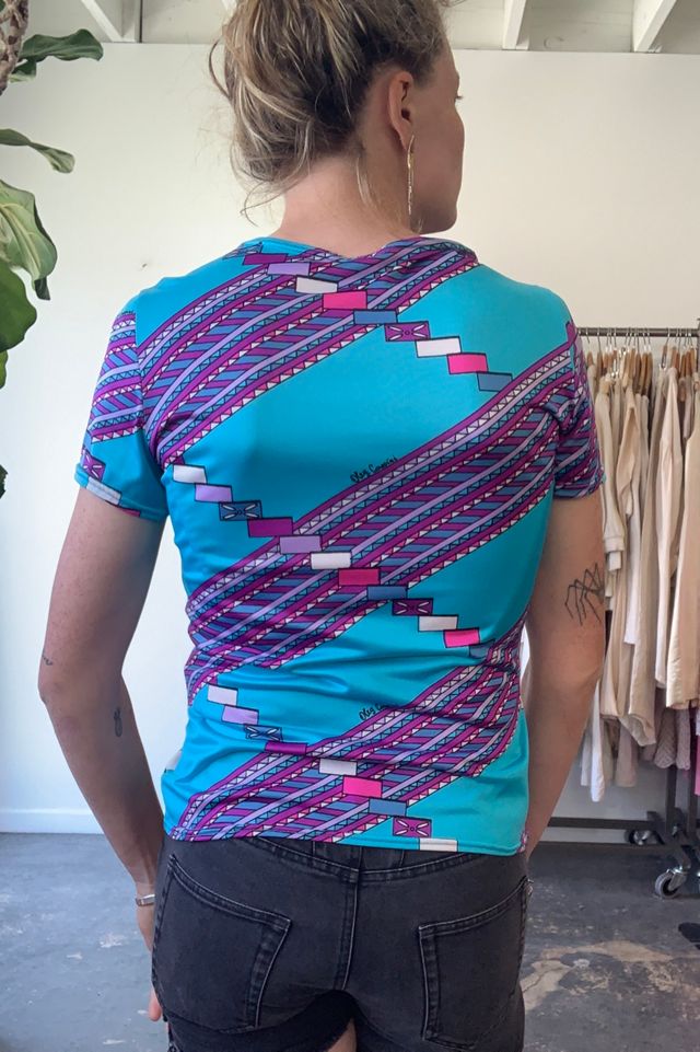 Vintage Oleg Cassini Patterned Tee Selected by The Curatorial Dept. #2