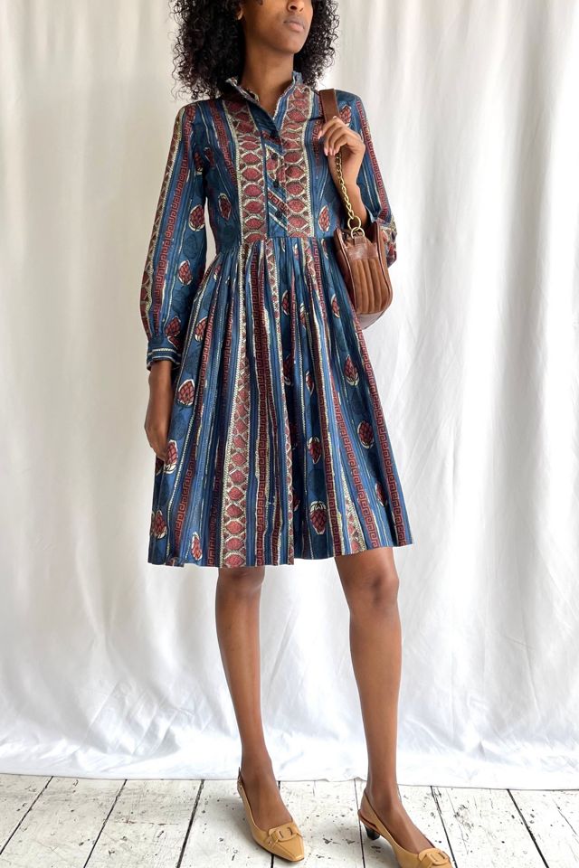 1950's Shirt Dress Selected by House of Vintage UK Free People