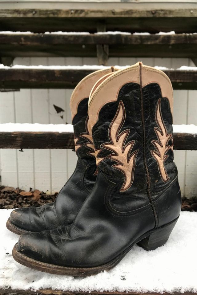 Free People Vintage Cowboy Boots in Brown