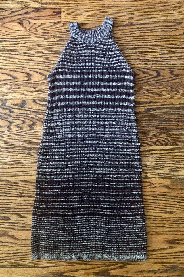 Vintage Brown Knit Sleeveless Dress Selected by Cherry #2
