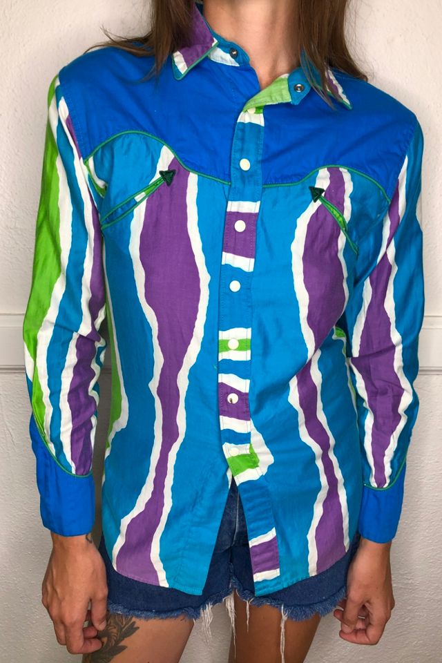1950's One of a Kind Western Shirt Selected by Cherry #2