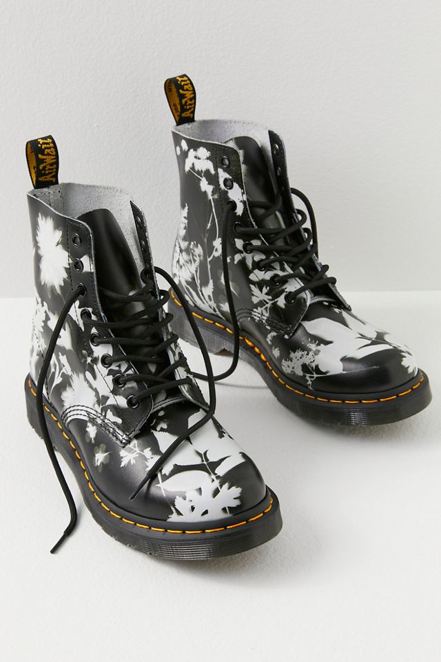 Martens 1460 Pascal Phantom Floral Boots Free People