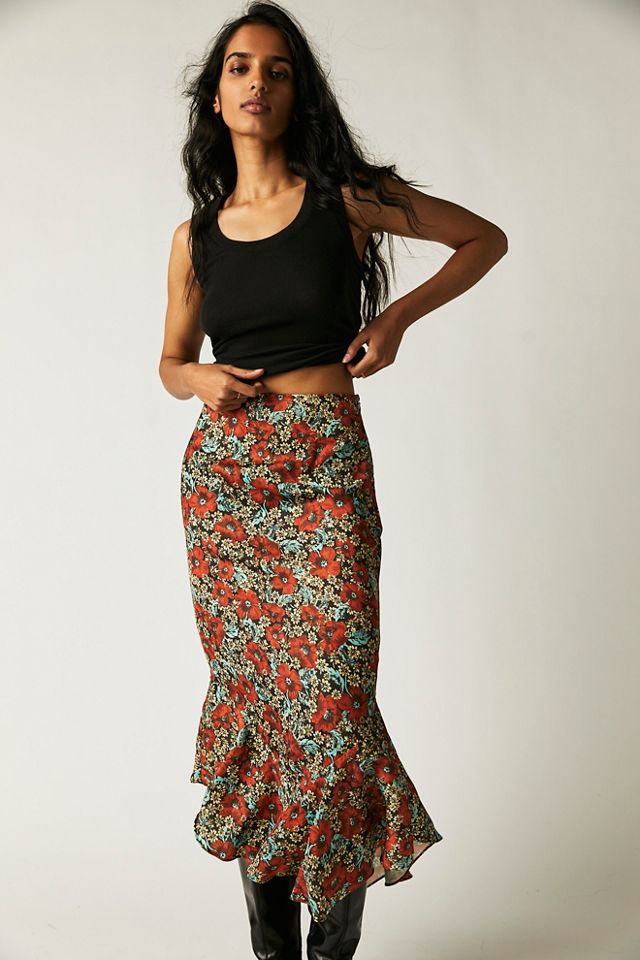 Everything's Rosie Midi Skirt | Free People