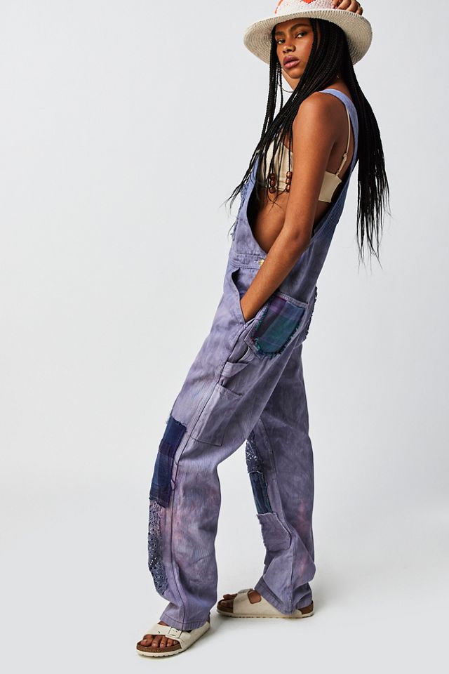 Tricia Fix Hickory Stripe Dungarees #2
