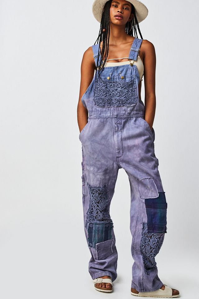 Tricia Fix Hickory Stripe Dungarees #3
