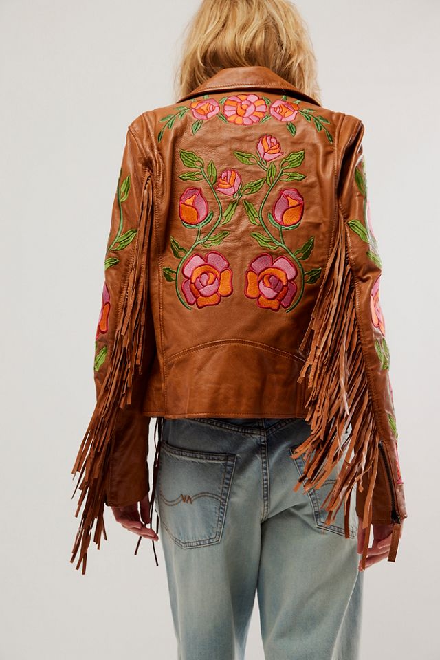 FP X Mauritius Crissy Floral Fringe Jacket #1