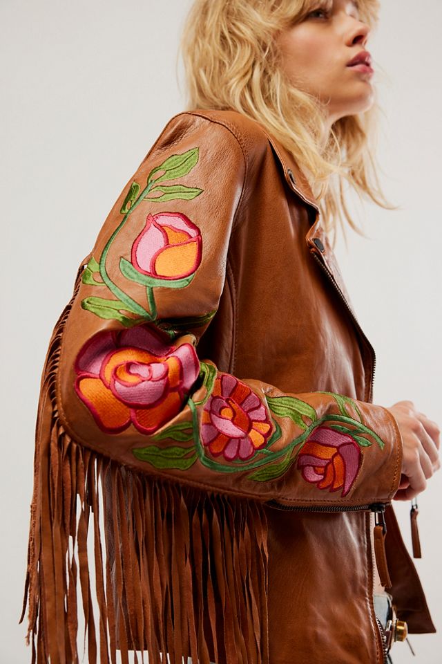 FP X Mauritius Crissy Floral Fringe Jacket #2