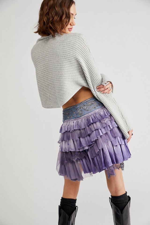 Mini Belted Rara Skirt #1