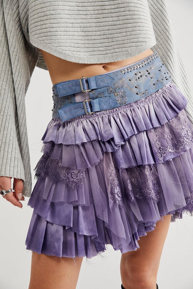 Mini Belted Rara Skirt #2