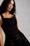 Understated Leather Dance Hall Dress