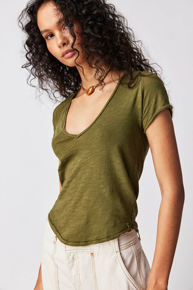 Free people soak up the store sun tee