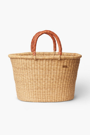 Linus Bolga Rear Basket at Free People in Tan
