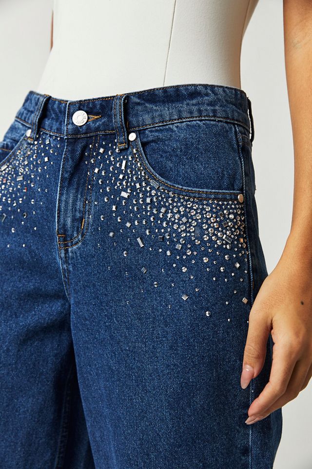 Jean Ziggy à strass Milk It #3