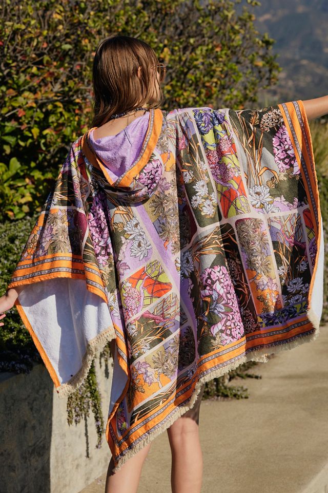 Delilah Towel Poncho #1