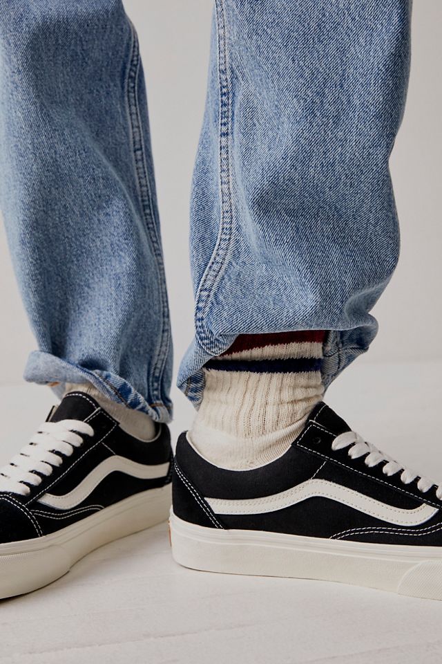 Vans Old Skool (Black & White) On Feet! 