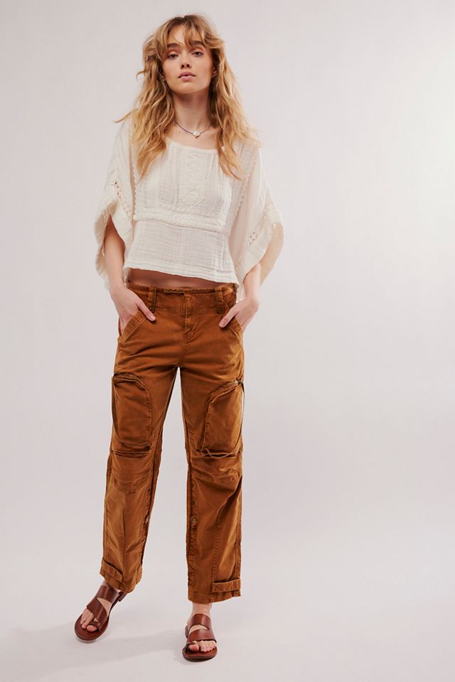 Can't Compare Slouch Pants by Free People, Rubber, L - Yahoo Shopping