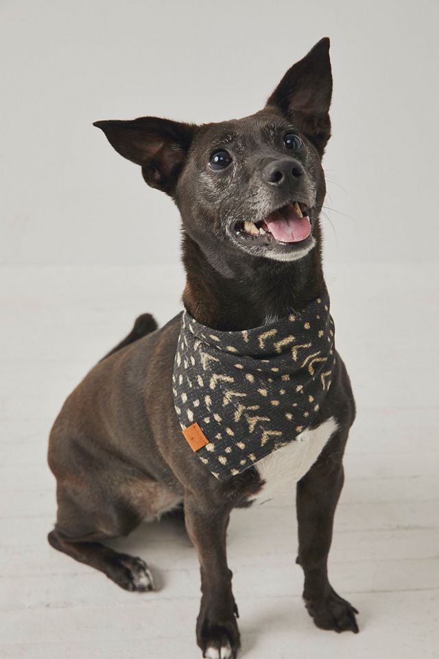 Bandana pour chien en bogolan Foggy Dog #1