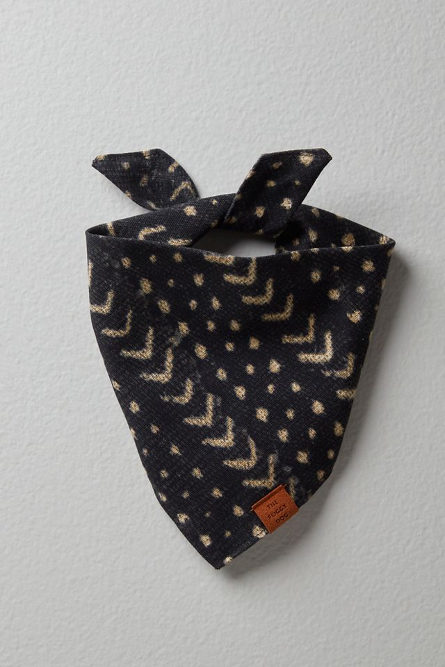 Bandana pour chien en bogolan Foggy Dog #2