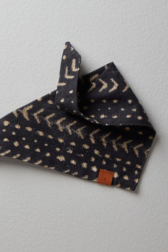Bandana pour chien en bogolan Foggy Dog #3