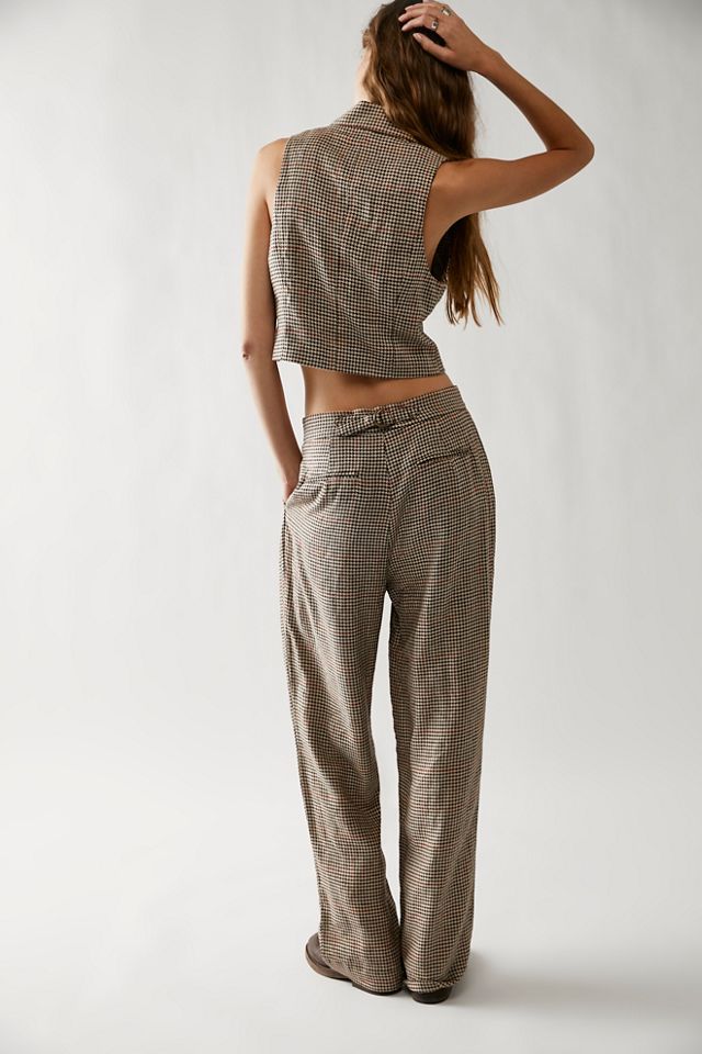 Gabbie Houndstooth Suit Set #1