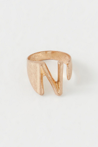 Name On Your Heart Ring at Free People in N