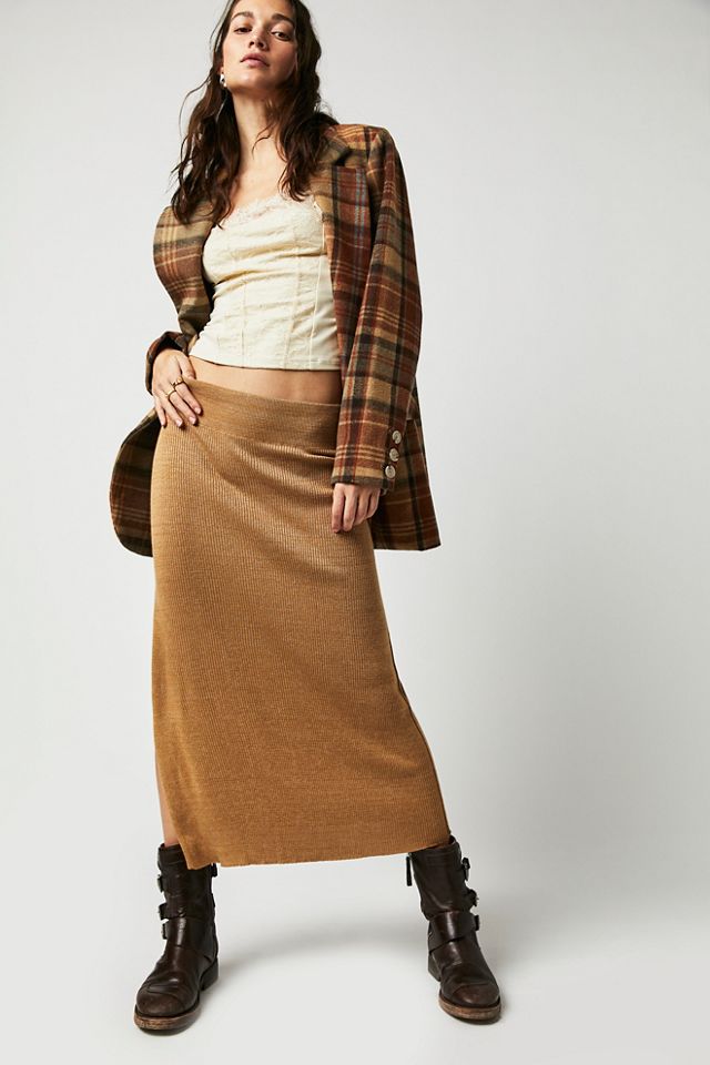 Free people outlet midi skirt