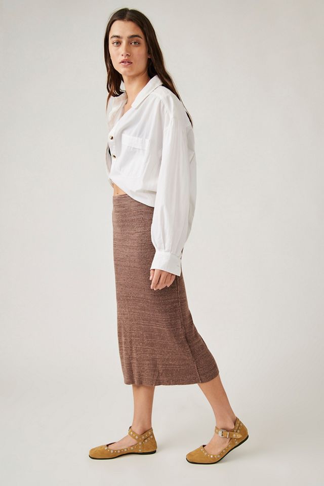 Golden Hour Midi Skirt