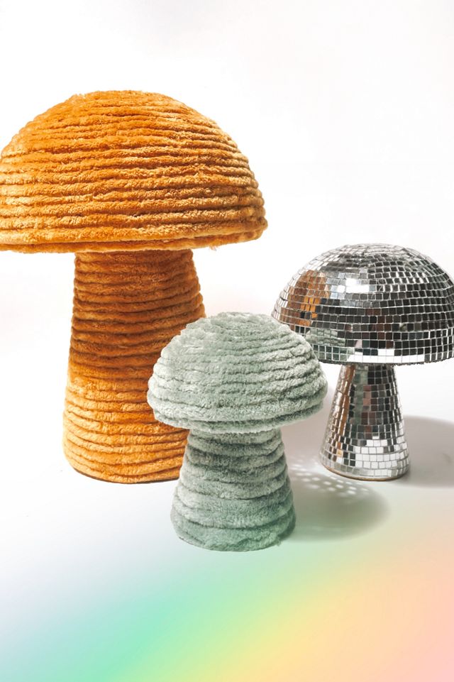 Golden Hour Designs Velvet Mushroom Home Decor #3