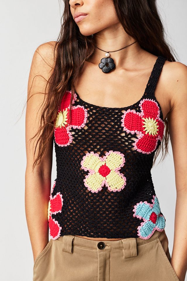 Tach Nora Crochet Top | Free People