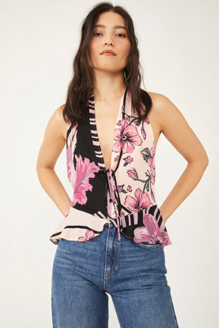 free people hot tropics jumpsuit