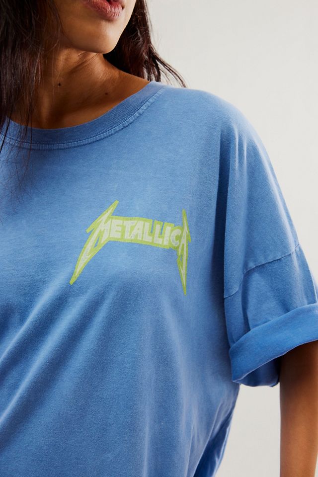 Oversized metallica t hot sale shirt