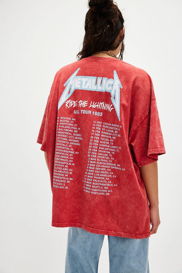 Metallica US Tour 1985 One-Size Tee | Free People