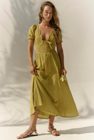 All You Need Is Lace Midi Dress
