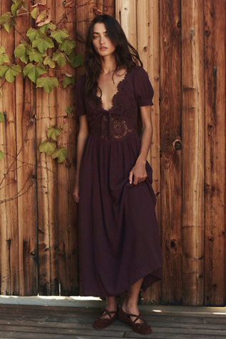 All You Need Is Lace Midi Dress