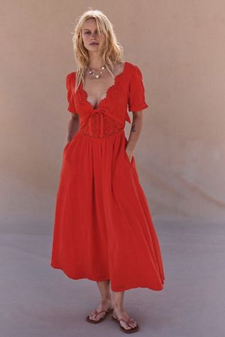 1960s Peach Cape Maxi Dress Selected By Moons + Junes Vintage | Free People
