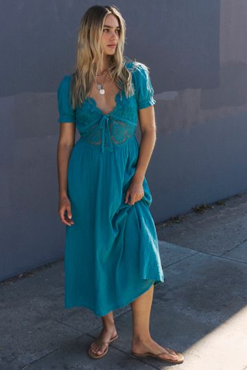 Petal Tapestry Mini Dress