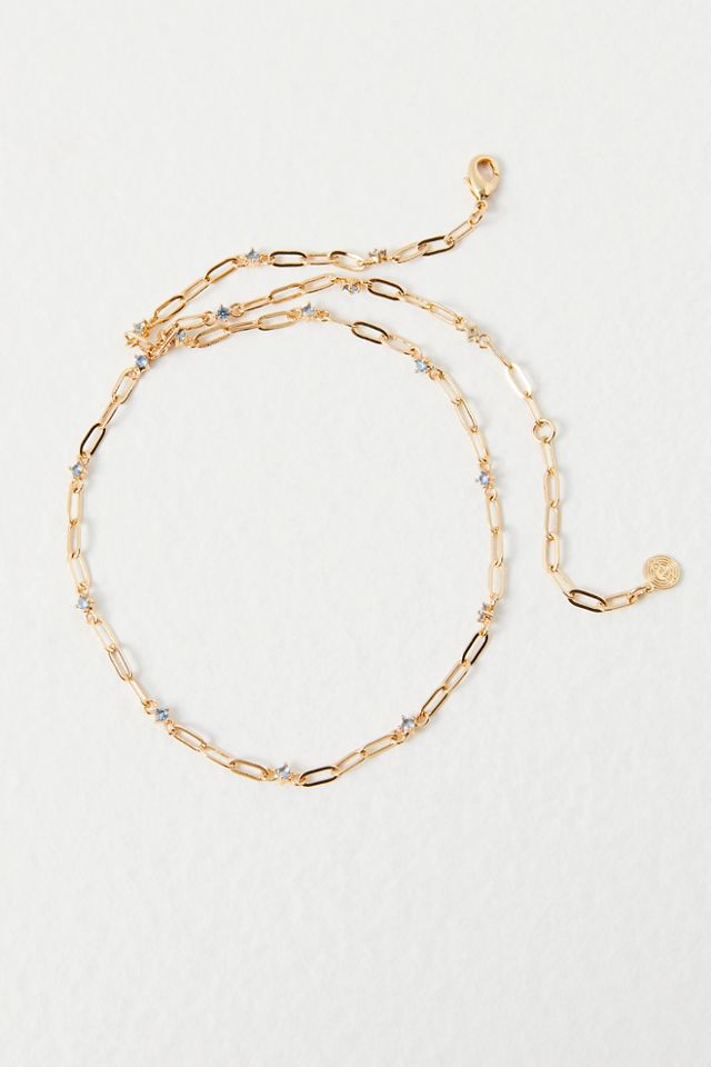 Leeada Sparkle Hand Chain | Free People