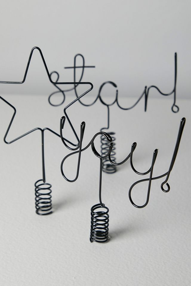 Wire Word Tree Topper Free People UK