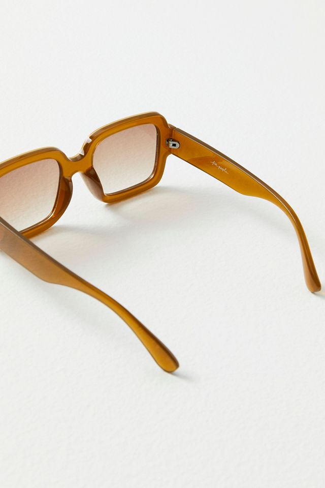 Shadow Side Rectangle Sunglasses #3