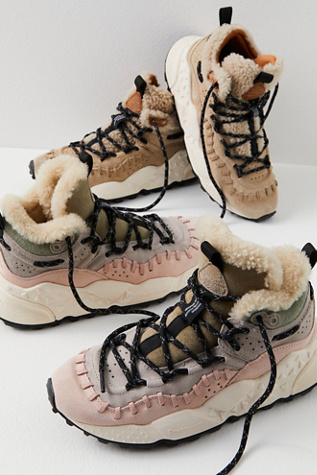 Everest Shearling Sneakers Free People