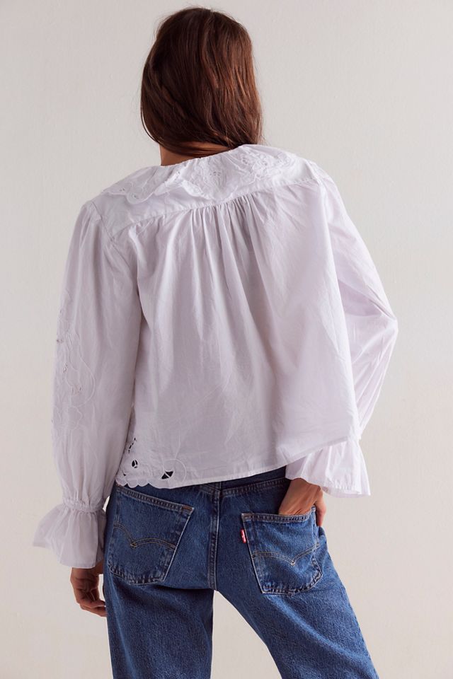Maisie Cutwork Top #1