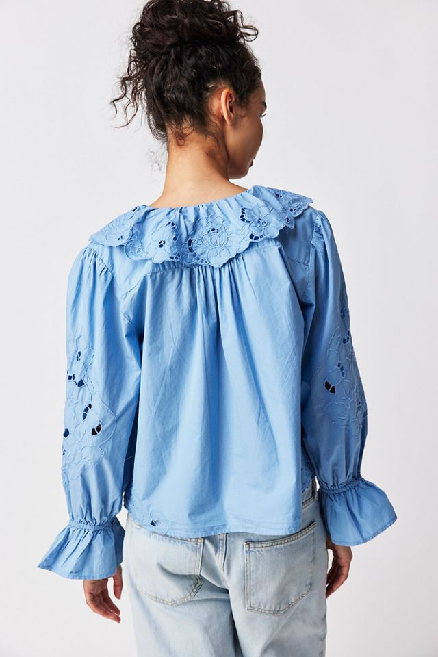 Free People Maisie Cutwork Top. 2